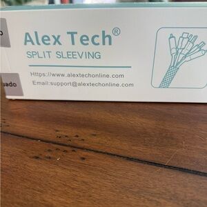 Alex tech cable sleeve, split sleeping, wire protector 25 feet